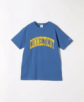 SHIPS any Champion:＜洗濯機可能＞ヴィンテージライク プリント TEE シップス トップス カットソー・Tシャツ ブルー ホワイト グレー ネイビー【送料無料】