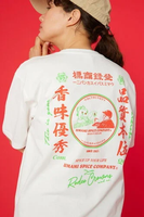 RODEO CROWNS WIDE BOWL RC*UMAMI SPICE Tシャツ ロデオクラウンズワイドボウル トップス カットソー・Tシャツ ホワイト ブラック イエロー【送料無料】