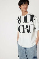 RODEO CROWNS WIDE BOWL UPPERロゴ Tシャツ ロデオクラウンズワイドボウル トップス カットソー・Tシャツ ホワイト ブラック ブルー