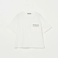 【SALE／10%OFF】HELIOPOLE NEW YORK STAR T SHIRT エリオポール トップス カットソー・Tシャツ ホワイト グレー【送料無料】