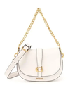 GUESS GUESS クロスボディバッグ ショルダーバッグ (W)KUBA Mini Crossbody Flap ゲス バッグ ショルダーバッグ ホワイト ブラウン【送料無料】