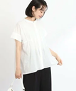 【SALE／60%OFF】Reflect 【E-QUALITY/手洗い可】オフボディコットンブラウス リフレクト トップス シャツ・ブラウス ホワイト ブラック カーキ【送料無料】