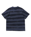 【SALE／30%OFF】XLARGE TIE DYE STRIPED S/S TEE XLARGE エクストララージ トップス カットソー・Tシャツ ブラック ブルー グリーン【送料無料】