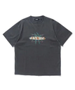 XLARGE PIGMENT DYED STONE MONUMENT S/S TEE エクストララージ トップス カットソー・Tシャツ ブラック グリーン パープル【送料無料】