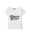 HYSTERIC GLAMOUR MUSIC LOVERS チビTシャツ ヒステリックグラマー トップス カットソー・Tシャツ ホワイト イエロー ブラック【送料無料】