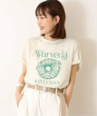 SLOBE IENA WAVEUNION/ウェーブユニオン ロゴTee WU211113NV/211118BG スローブ イエナ トップス カットソー・Tシャツ ベージュ ネイビー【送料無料】