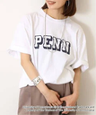 SLOBE IENA GOOD ROCK SPEED / グッドロックスピード SLOBE別注 PENNSYL VANIAカレッジTEE スローブ イエナ トップス カットソー・Tシャツ ホワイト ブラック【送料無料】