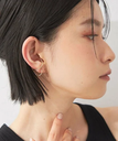 EMMEL REFINES ＜BDM STUDIO＞Wフープ ピアス＜Select by EMMEL REFINES＞ ユナイテッドアローズ グリーンレーベルリラクシング アクセサリー・腕時計 ピアス ゴールド【送料無料】