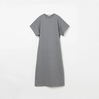 【SALE／30%OFF】HELIOPOLE HANDKERCHIEF SLEEVE DRESS エリオポール ワンピース・ドレス ワンピース グレー ブラック ブラウン【送料無料】