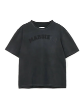 Maison Margiela ロゴTシャツ メゾンマルジェラ トップス カットソー・Tシャツ ブラック【送料無料】