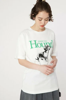 RODEO CROWNS WIDE BOWL WAGS TAIL PARK Tシャツ ロデオクラウンズワイドボウル トップス カットソー・Tシャツ ホワイト ブラック グリーン