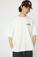 【SALE／30%OFF】RODEO CROWNS WIDE BOWL ponte over Tシャツ ロデオクラウンズワイドボウル トップス カットソー・Tシャツ ホワイト ブラック レッド