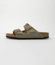 BEAUTY&YOUTH UNITED ARROWS ＜BIRKENSTOCK＞ アリゾナ スエード レザー/サンダル ビューティー＆ユース　ユナイテッドアローズ シューズ・靴 サンダル ベージュ ブラック【送料無料】