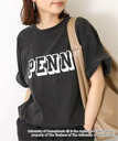 SLOBE IENA 《追加》GOOD ROCK SPEED SLOBE別注 PENNSYL VANIAカレッジTEE スローブ イエナ トップス カットソー・Tシャツ ブラック ホワイト【送料無料】