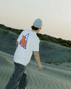 HUF HIGH TIDE S/S TEE HUF ハフ Tシャツ ハフ トップス カットソー・Tシャツ ホワイト ブラック ベージュ【送料無料】