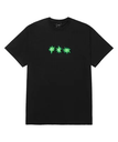 HUF ENLIGHTENMENT EMB.S/S TEE HUF ハフ Tシャツ ハフ トップス カットソー・Tシャツ ブラック ホワイト【送料無料】