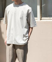 【SALE／20%OFF】URBAN RESEARCH DOORS FORK&SPOON リネンライクTシャツ アーバンリサーチドアーズ トップス カットソー・Tシャツ オレンジ グレー ブルー