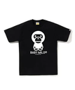 A BATHING APE BICOLOR BABY MILO TEE ア ベイシング エイプ トップス カットソー・Tシャツ ブラック グリーン パープル ホワイト【送料無料】