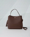 【SALE／30%OFF】NANO universe AULENTTI/2WAYショルダー トートバッグ ナノユニバース バッグ その他のバッグ ブラウン ネイビー【送料無料】