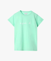 【SALE／30%OFF】agnes b. FEMME S137 TS ロゴTシャツ アニエスベー トップス カットソー・Tシャツ グリーン【送料無料】