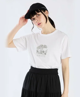 【SALE／40%OFF】To b. by agnes b. WW21 TS SOIR D'ETE(TREE) Tシャツ アニエスベー トップス カットソー・Tシャツ ホワイト【送料無料】