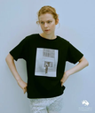 ROPE' PICNIC 【AUDREY HEPBURN COLLECTION BY JUN】フォトプリントTシャツ ロペピクニック トップス カットソー・Tシャツ ブラック ホワイト【送料無料】