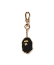 A BATHING APE APE HEAD CHARM KEY CHAIN ア ベイシング エイプ ファッション雑貨 チャーム・キーチェーン ゴールド【送料無料】