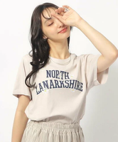 SHOO・LA・RUE 【洗える/プチプラ】プリントTシャツ シューラルー トップス カットソー・Tシャツ グレー ホワイト グリーン ネイビー ブラック オレンジ