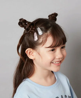 【SALE／50%OFF】a.v.v [KIDS]【2個セット】ラメヘアピン アー・ヴェ・ヴェ ヘアアクセサリー その他のヘアアクセサリー シルバー ピンク ネイビー