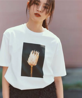 自由区 S 【カタログ掲載・洗える】PHOTO Tシャツ ジユウク トップス カットソー・Tシャツ【送料無料】