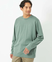 【SALE／70%OFF】UNITED ARROWS green label relaxing オーガニックコットン ポンチ クルーネック Tシャツ ユナイテッドアローズ アウトレット トップス カットソー・Tシャツ グリーン ホワイト ブラック グレー