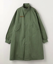 【SALE／70%OFF】UNITED ARROWS green label relaxing TJ キルト切り替え モッズコート 140cm-160cm ユナイテッドアローズ アウトレット ジャケット・アウター ミリタリージャケット カーキ ホワイト