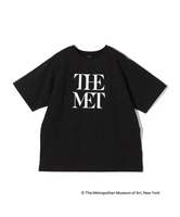 SHIPS Colors SHIPS Colors:THE MET コラボ ロゴ プリントTシャツ シップス トップス カットソー・Tシャツ ブラック ホワイト レッド【送料無料】