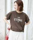 SLOBE IENA +81BRANCA/ハチイチブランカ SLOBE別注 シアーTEE スローブ イエナ トップス カットソー・Tシャツ グレー ブラウン【送料無料】