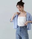 N. Natural Beauty Basic カップ付インナーキャミソール エヌ ナチュラルビューティーベーシック* トップス カットソー・Tシャツ ホワイト ブラック【送料無料】