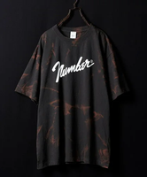 【SALE／15%OFF】NUMBER (N)INE SPRAY BLEACH CLASSIC LOGO T-SHIRT ナンバーナイン トップス カットソー・Tシャツ【送料無料】