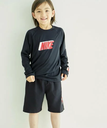 【SALE／20%OFF】ROPE' PICNIC KIDS 【KIDS】【NIKE/ナイキ】3Dコンボ長袖ハイドロラッシュガード/セットアップ対応 ロペピクニック 水着・スイムグッズ ラッシュガード ブラック ブルー