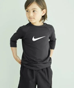 【SALE／40%OFF】ROPE' PICNIC KIDS 【NIKE】ロゴ半袖ハイドロガード ロペピクニック 水着・スイムグッズ ラッシュガード ブラック ブルー