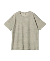 SHIPS Days 【SHIPS DAYS別注】UNDYED: ワッフル ショートスリーブ Tシャツ シップス トップス カットソー・Tシャツ グレー ブラウン【送料無料】