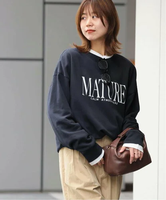 JOURNAL STANDARD relume 《2枚セット》3WAY Tシャツレイヤードスウェット ジャーナル スタンダード レリューム トップス スウェット・トレーナー ブラウン【送料無料】