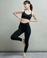 LOGEMENT DE CLAIRE 【PUMA STUDIO FOUNDATION 7/8 タイツ 】 メルローズクレール 靴下・レッグウェア その他の靴下・レッグウェア ブラック【送料無料】