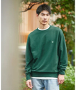 UNITED ARROWS green label relaxing 【別注】＜Champion＞GLR FT クルーネック 長袖 スウェット ユナイテッドアローズ グリーンレーベルリラクシング トップス スウェット・トレーナー グリーン ブラック ホワイト ブラウン【送料無料】