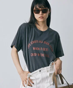 【SALE／40%OFF】BABYLONE グリッターロゴTEE バビロン トップス カットソー・Tシャツ グレー ベージュ【送料無料】