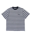 XLARGE STRIPED S/S TEE XLARGE エクストララージ トップス カットソー・Tシャツ ブラック グリーン ネイビー【送料無料】