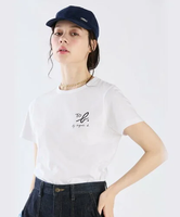 To b. by agnes b. WW21 TS TO B. ロゴTシャツ アニエスベー トップス カットソー・Tシャツ ホワイト【送料無料】