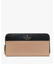 【SALE／60%OFF】kate spade new york マディソン カラーブロック ラージ コンチネンタル ウォレット ケイトスペードニューヨーク 財布・ポーチ・ケース 財布 ブラウン【送料無料】