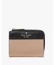 【SALE／60%OFF】kate spade new york マディソン カラーブロック スモール L-ジップ ウォレット ケイトスペードニューヨーク 財布・ポーチ・ケース 財布 ブラウン【送料無料】