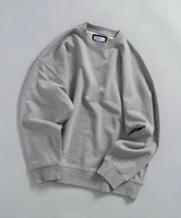 MAISON SPECIAL 【ONE-MILE WEAR】Prime-Over Crew Neck Pullover Sweat メゾンスペシャル トップス スウェット・トレーナー グレー ブラック ブルー パープル【送料無料】