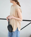 Spick & Span ≪追加2≫ファインコットンジャージーノースリーブプルオーバー スピックアンドスパン トップス ノースリーブ・タンクトップ ホワイト【送料無料】