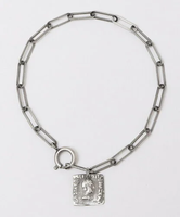 SHIPS MEN SHIPS: ANCIENT SQUARE COIN BRACELET シップス アクセサリー・腕時計 ブレスレット・バングル シルバー ゴールド【送料無料】